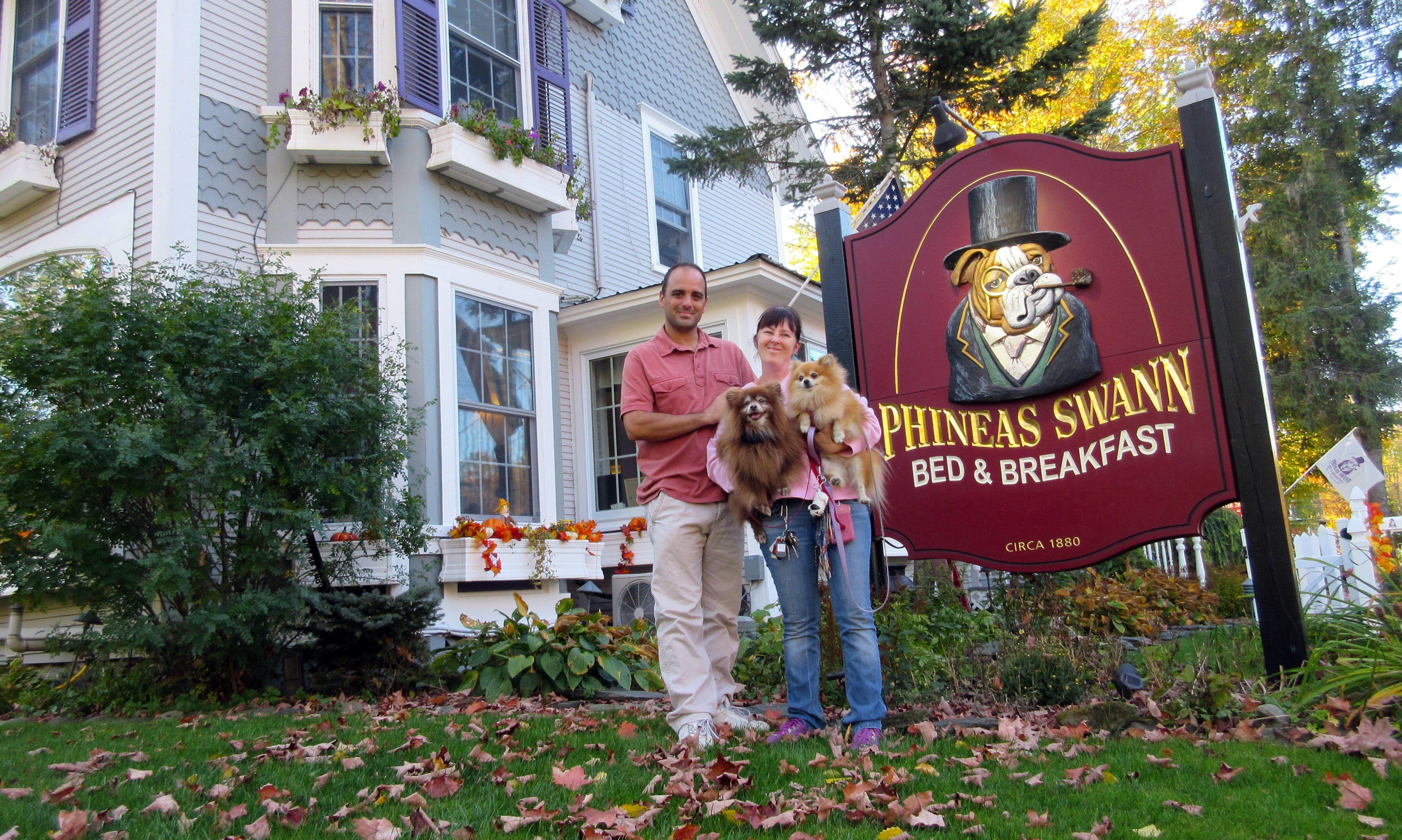 Pet Friendly Phineas Swann Bed & Breakfast Inn in Montgomery Center, Vermont