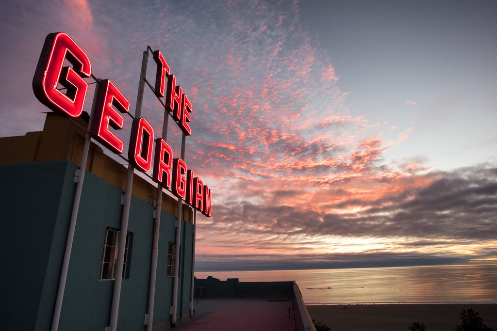 Pet Friendly Georgian Hotel in Santa Monica, California