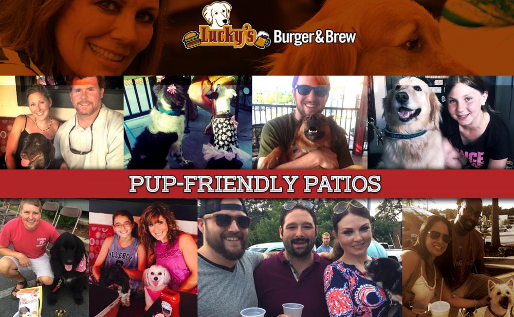 Pet Friendly Lucky's Burgers and Brew in Atlanta, GA