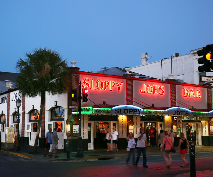 Pet Friendly Sloppy Joes Bar in Key West, Florida