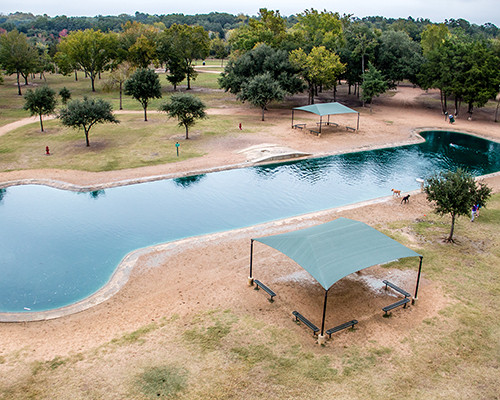 Pet Friendly Congressman Bill Archer Dog Park in Houston, TX