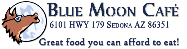 Pet Friendly Blue Moon Cafe in Sedona, Arizona