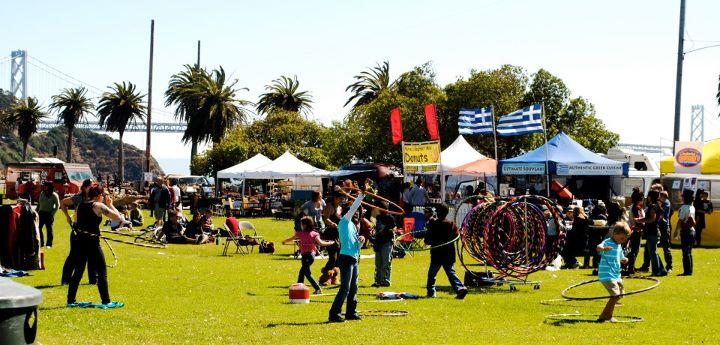 Pet Friendly Treasure Island Flea in San Francisco, CA