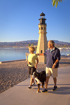 Pet Friendly London Bridge Beach in Lake Havasu City, AZ