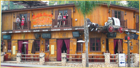Pet Friendly Saddle Ranch Chop House in West Hollywood, CA