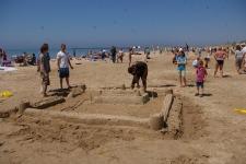 Pet Friendly First Street Beach in Manistee, MI