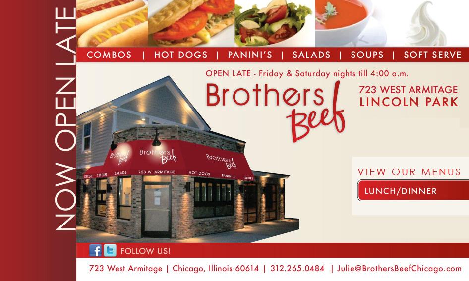 Pet Friendly Brothers Beef in Chicago, IL