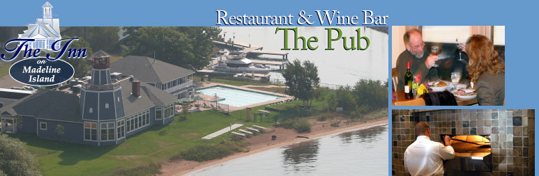 Pet Friendly Pub Restaurant & Wine Bar in La Pointe, WI