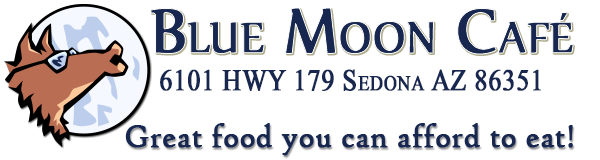 Pet Friendly Blue Moon Cafe in Sedona, Arizona