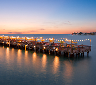 Pet Friendly Sunset Pier in Key West, FL