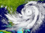 Hurricane above Florida